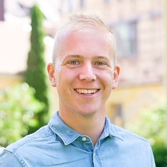 Bild på Tobias Carlefall