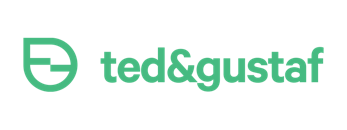 ted&gustaf  logotype
