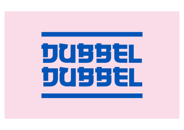 Dubbel Dubbel logotype