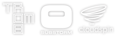 Tromb / Substorm / Cloudspin logotype