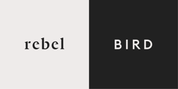 Rebel and Bird logotype