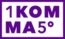 1KOMMA5° Sverige logotype