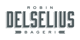Robin Delselius bageri logotype