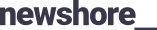 Newshore (a FLYR Labs company) logotype