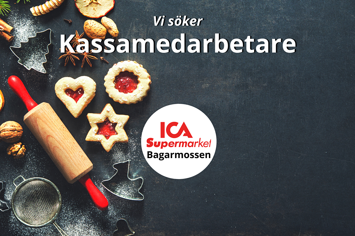 ICA Supermarket Bagarmossen söker kassamedarbetare!