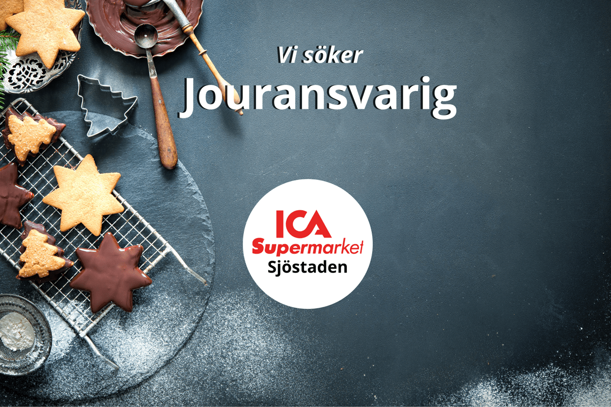 ICA Supermarket Hammarby Sjöstad söker en Jouransvarig
