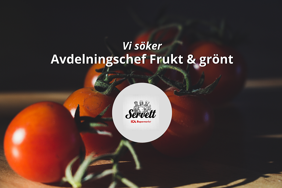 Avdelningschef Frukt & Grönt till ICA Supermarket Servett