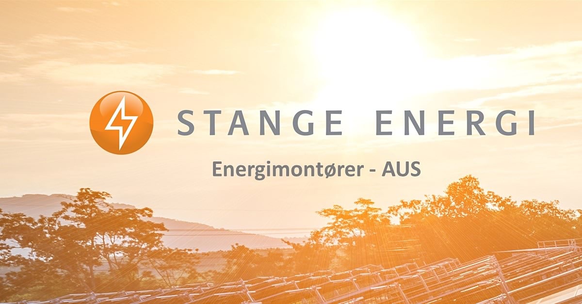 Energimontører - Stange Energi AUS
