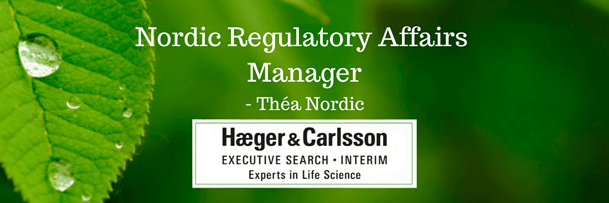 Nordic Regulatory Affairs Manager - Théa Nordic, Örebro