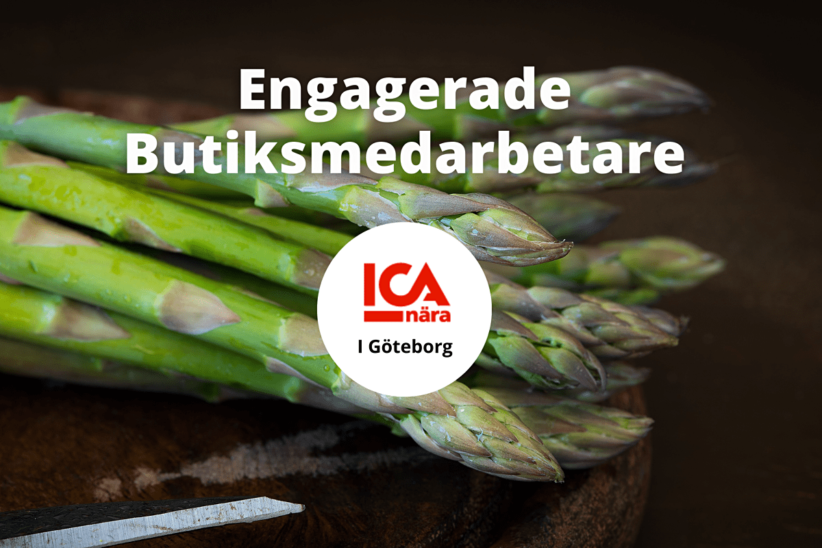 Engagerade Butiksmedarbetare sökes till ICA-Närabutik 20h/vecka! - Göteborg