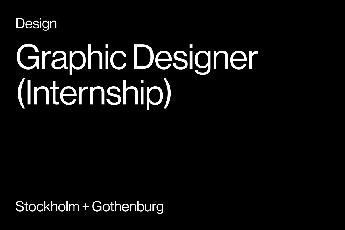 Graphic Designer (Internship)