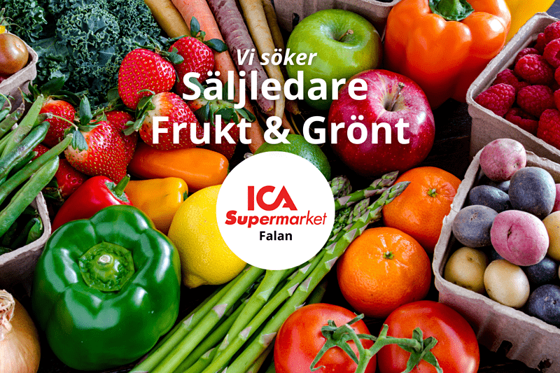 ICA Supermarket Falan söker Säljledare Frukt och Grönt! image