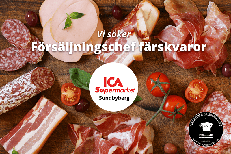 ICA Supermarket Sundbyberg söker en Försäljningschef för färskvaror! image