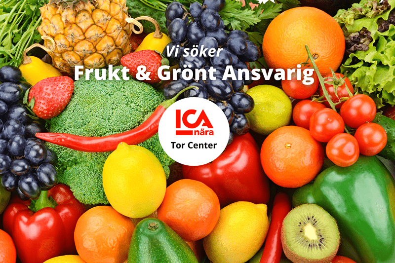 ICA Nära Tor Center söker en Frukt & Grönt ansvarig! image