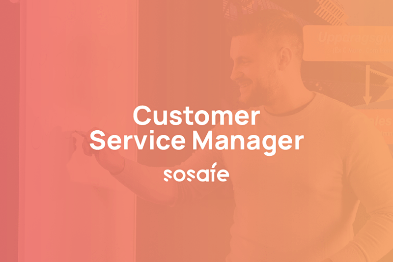 Customer Service Manager till ett Startup bolag! image