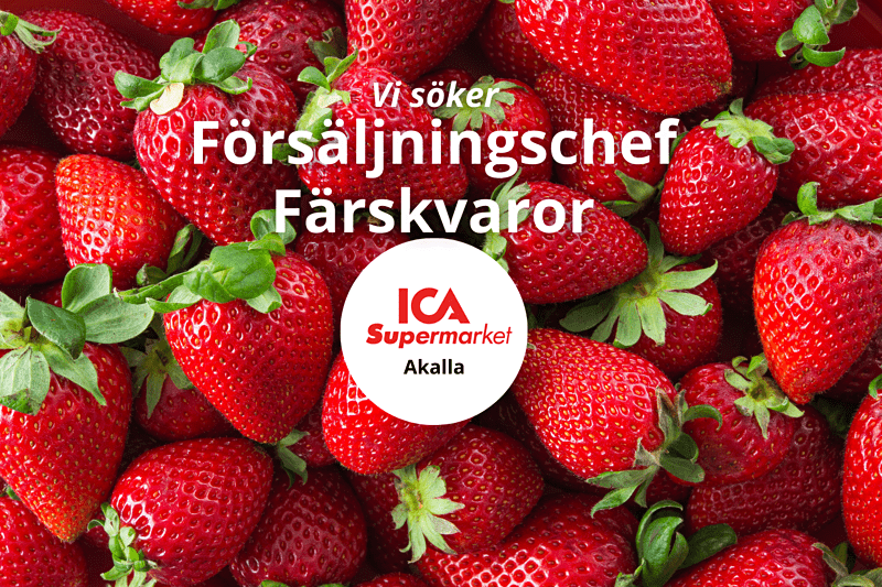 ICA Supermarket Akalla söker Försäljningschef färskvaror image