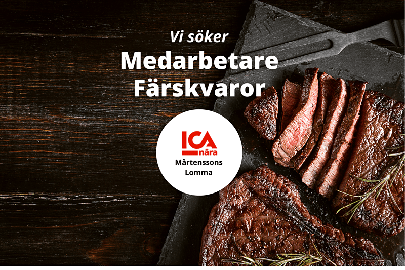 ICA Nära Mårtenssons i Lomma söker Färskvarumedarbetare! image