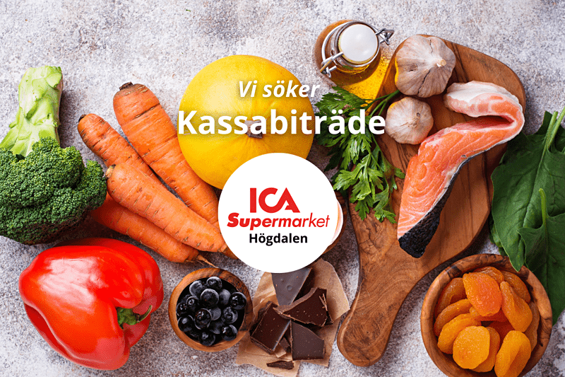 Ica Supermarket Högdalen söker kassabiträden! image
