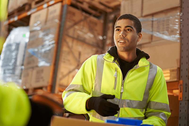 Refrigerated Warehouse Worker image