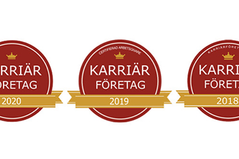 En av Sveriges mest attraktiva arbetsgivare sju år i rad
