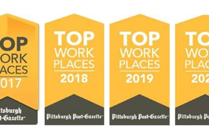 Pittsburgh top places to work info-graphic 