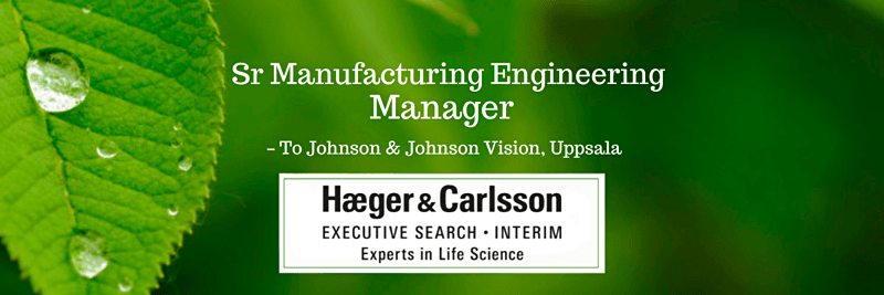 Sr Manufacturing Engineering Manager - Johnson & Johnson Vision image