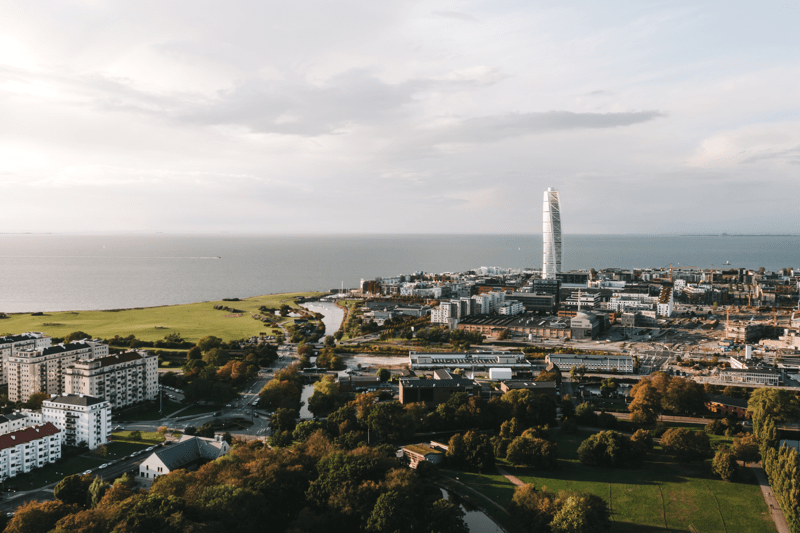 Malmö from above