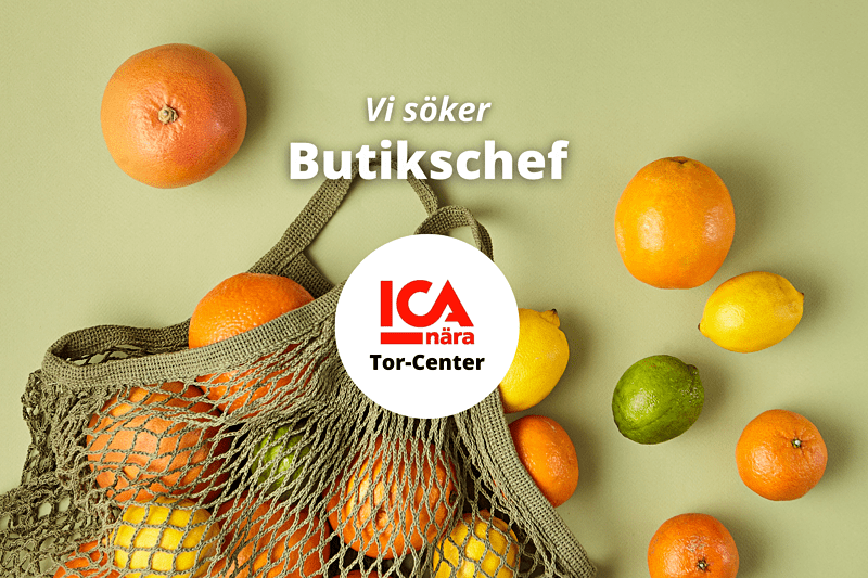 ICA Tor-Center söker en Butikschef! image