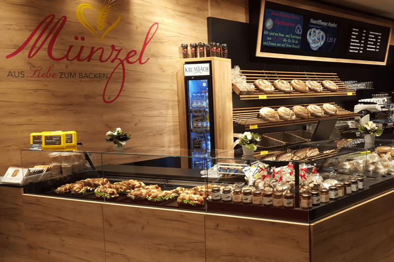 Pforzen im Rewe-Markt - Bäckerei Konditorei Münzel KG